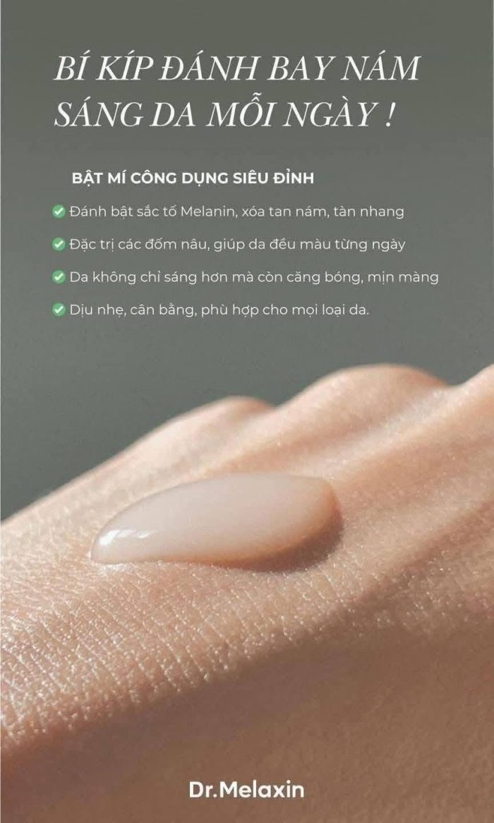 Serum Dr Melaxin TX Giảm Thâm Nám