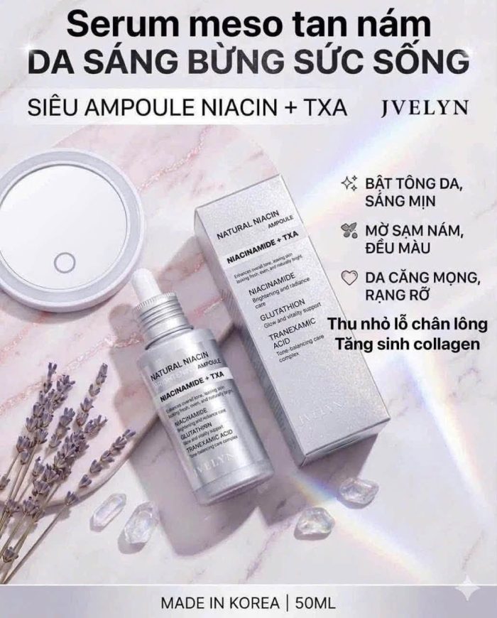 Serum Jvelyn Natural Niacin Brightening Ampoule