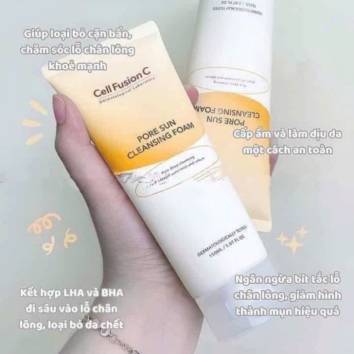 Sữa rửa mặt Cell Fusion C