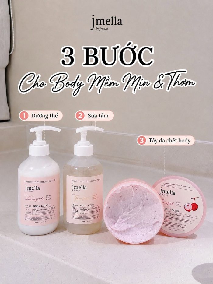 Sữa dưỡng thể Jmella In France Body Lotion