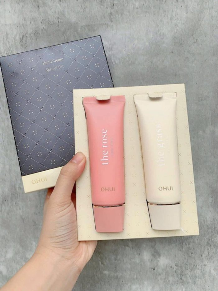Kem Dưỡng Tay Ohui Hand Cream The Grass