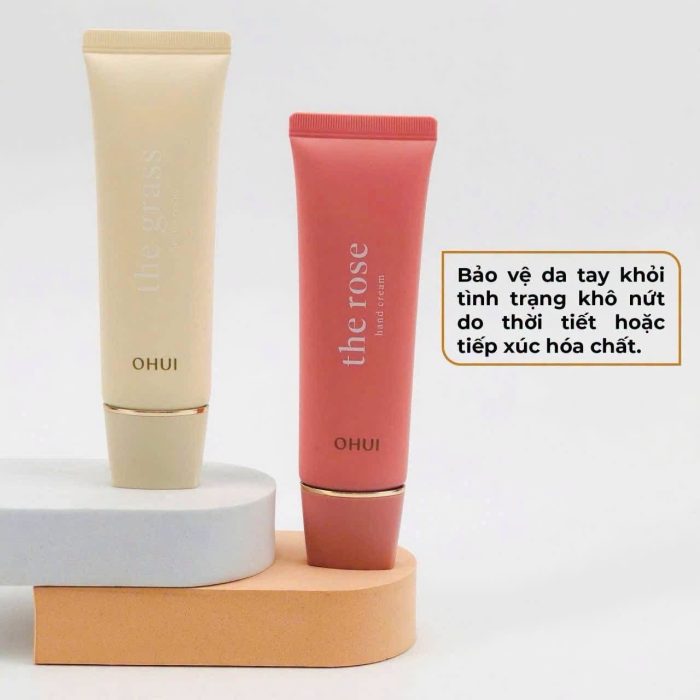 Kem Dưỡng Tay Ohui Hand Cream The Grass