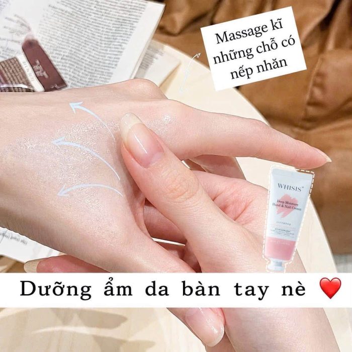 Kem dưỡng tay Whisis Deep Moisture Hand & Nail Cream