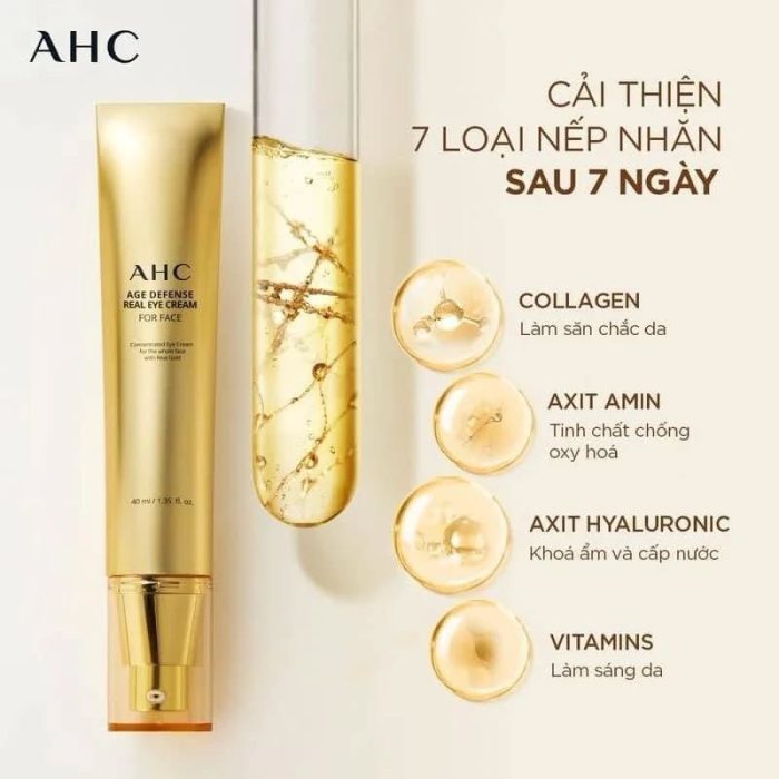 Kem mắt AHC Age Defense Real Eye Cream For Face