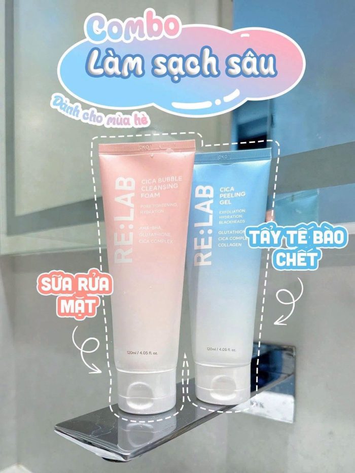 Tẩy Da chết Relab Cica Peeling Gel