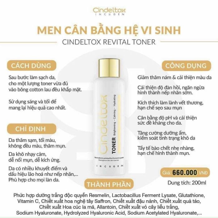 Toner CindelTox Revital