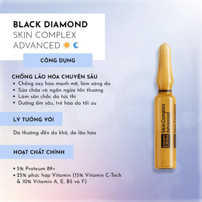 MartiDerm Black Diamond Skin Complex Advanced