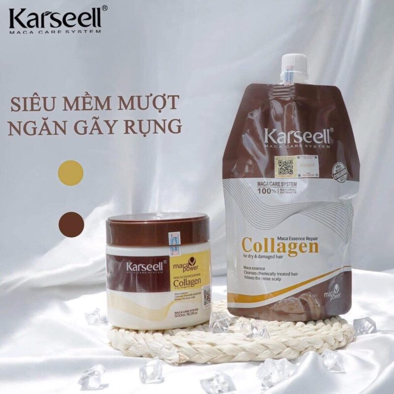 Ủ tóc Collagen Karseell Maca