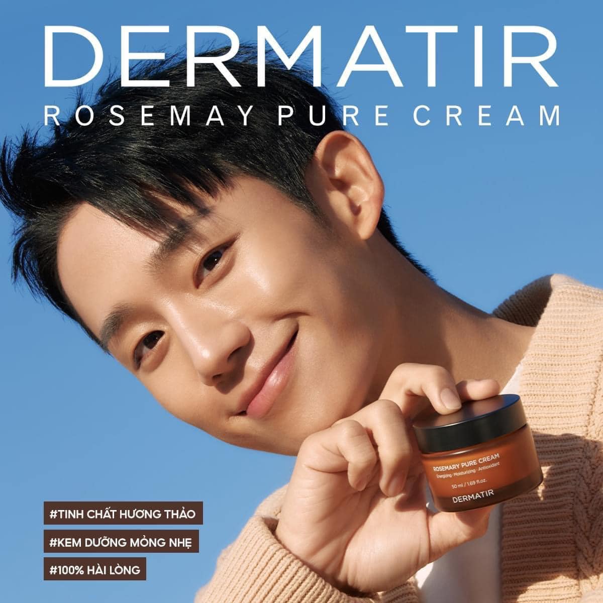 Kem dưỡng DERMATIR Rosemary Pure Cream