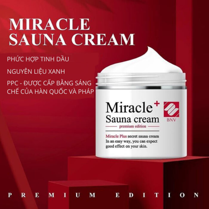 Kem tan mỡ Miracle Sauna Cream