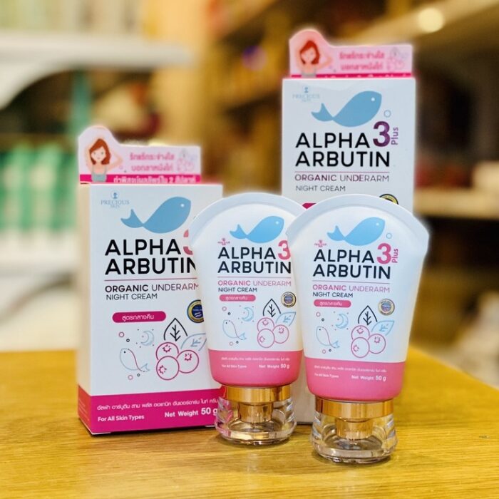 Kem thâm nách Alpha Arbutin 3Plus Organic Night Cream