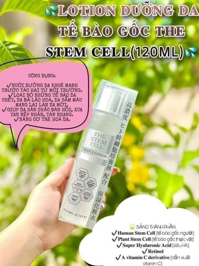 Nước hoa hồng The Stem Cell Skin Lotion
