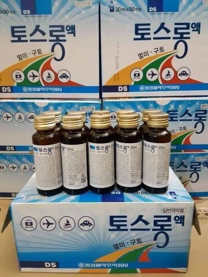 Nước uống chống say tàu xe DongSung TosLong Sos