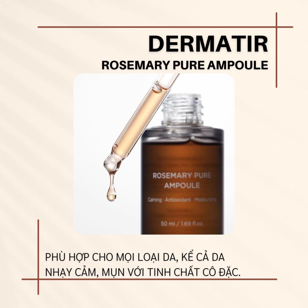 Serum DERMATIR Rosemary Pure Ampoule