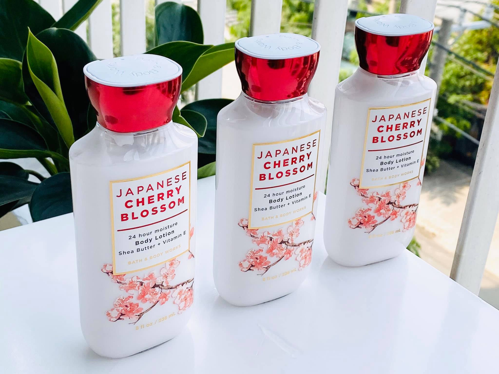  Sữa dưỡng thể Japanese Cherry Blossom Bath & Body Works Body Lotion