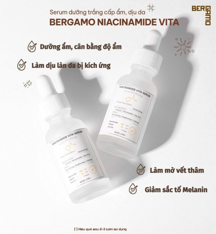 Serum Bergamo Niacinamide 10% + Zinc PCA