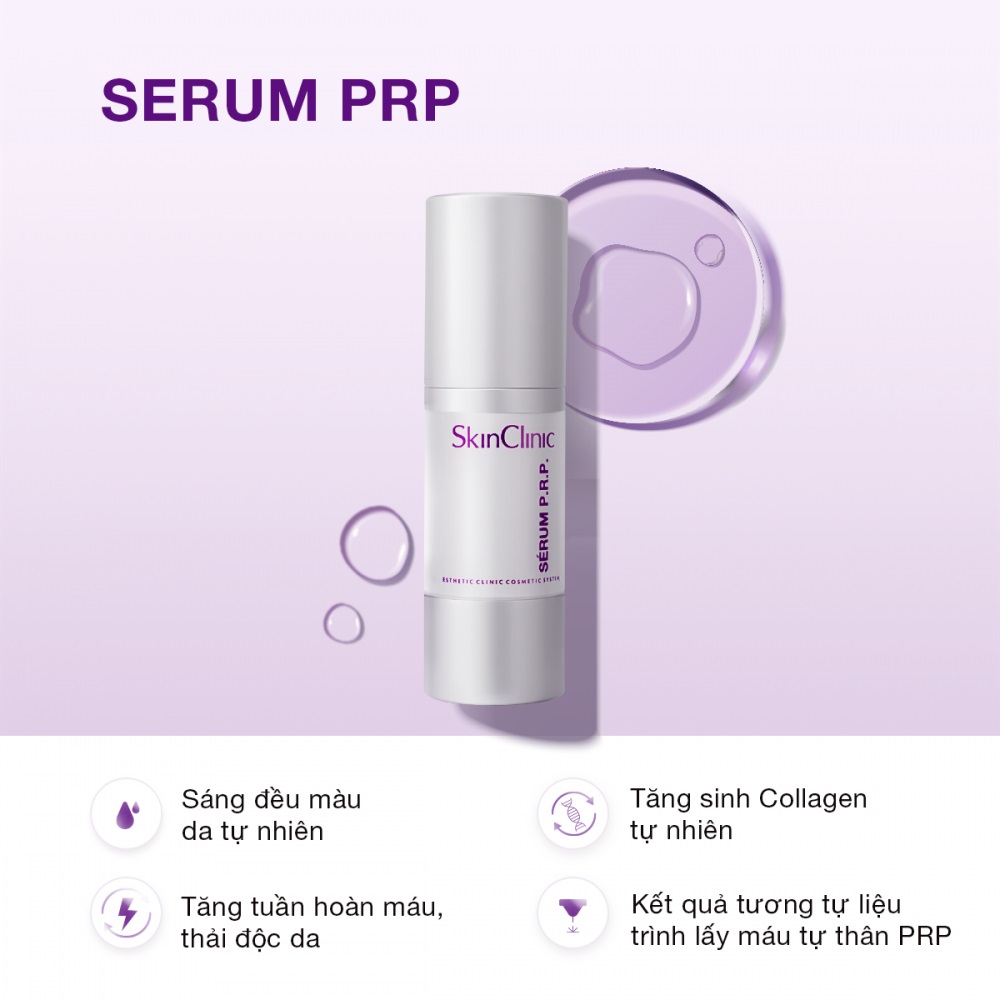 Tinh Chất Trẻ Hoá Ngược SkinClinic Serum PRP】