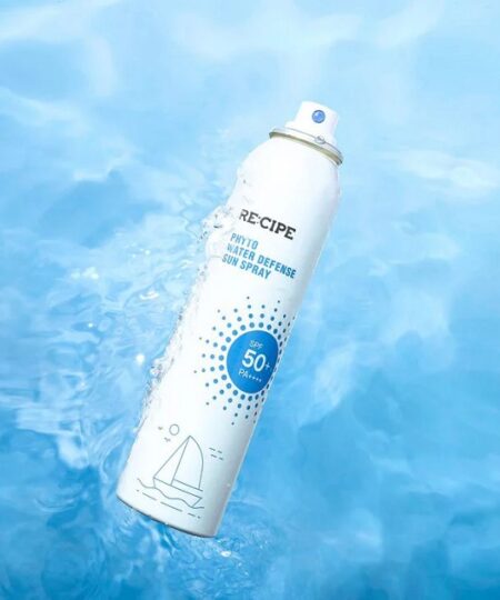 Xịt Chống Nắng RECIPE Phyto Water Defense Sun Spray SPF50+ PA++++ Dưỡng Ẩm Bảo Vệ Da